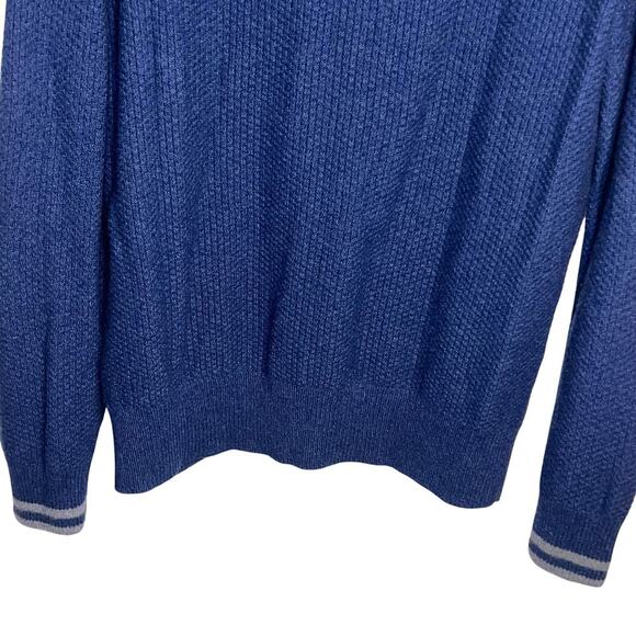 Jos A bank 1905 Men’s Size L Marino Wool Blend Button Ribbed Shaw Sweater - Picture 5 of 6